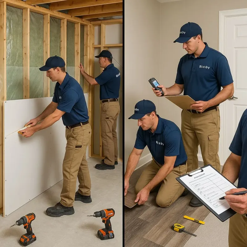 Repairs and Reconstruction process in Houghton, MI